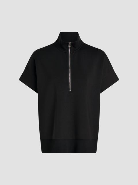 VARLEY Women's Ritchie Short-Sleeve Half-Zip Pullover - Black
