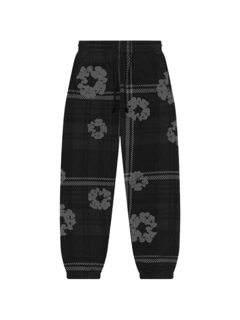 DENIM TEARS plaid wreath sweatpants