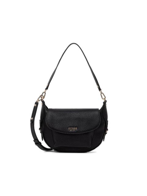 GUESS USA mini Marsha pebbled-texture shoulder bag