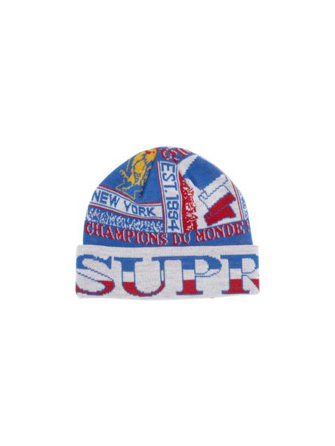 Supreme Scarf Beanie 'White'