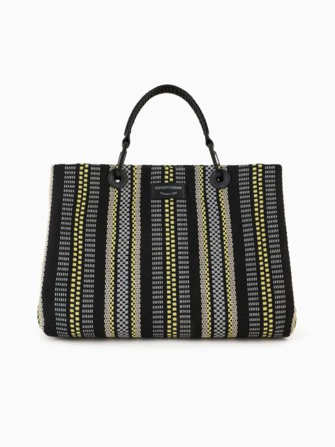 MyEA medium basketweave shopper bag