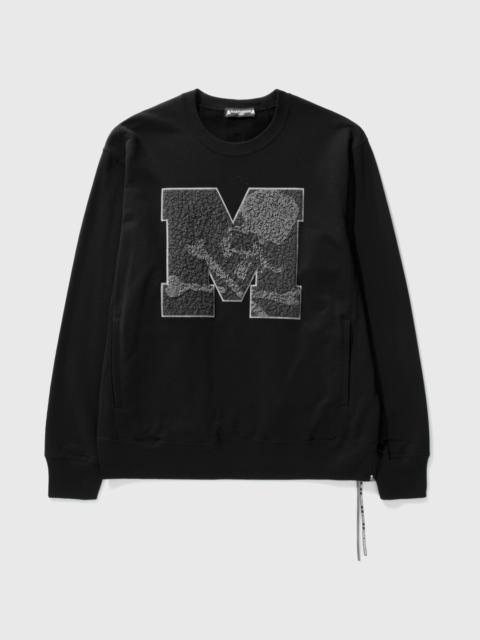 MASTERMIND WORLD BIG M CREWNECK SWEATSHIRT