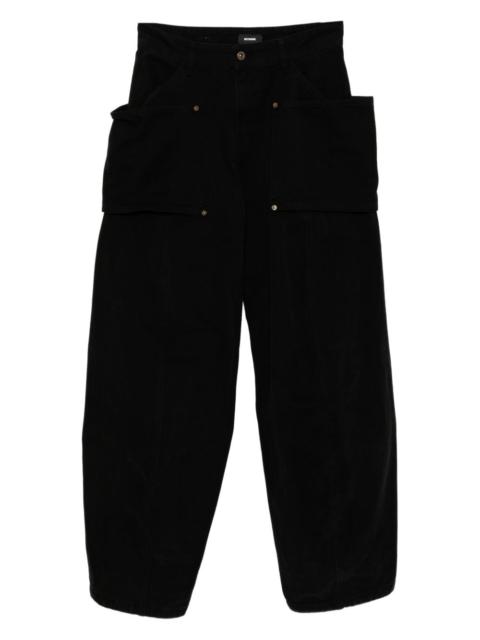 We11done crescent trousers