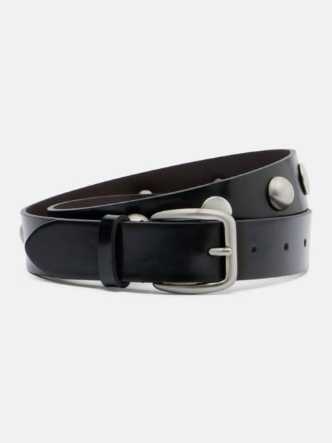 NOUR HAMMOUR Studded leather belt