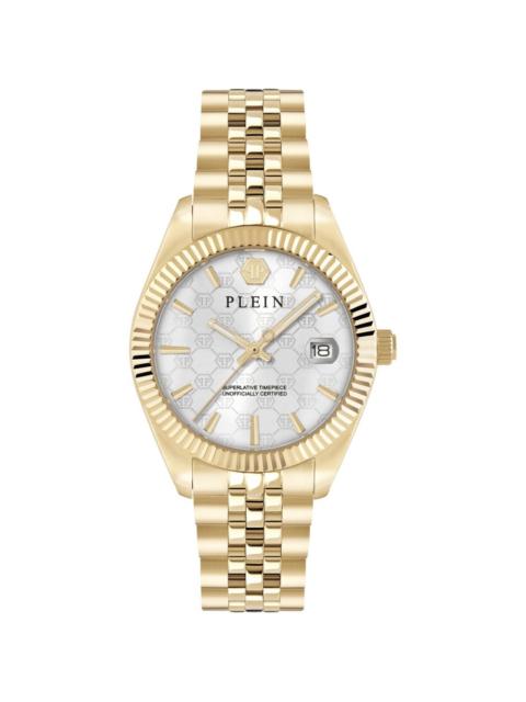 PHILIPP PLEIN Superlative 34mm date watch