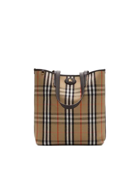 Burberry logo-plaque tote bag
