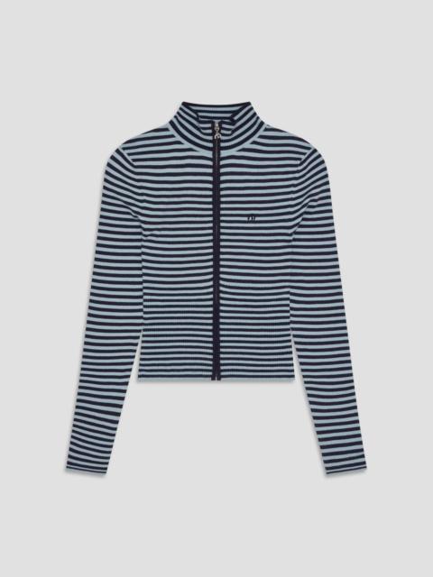 miaou VLAD ZIP UP - BLUE STRIPE