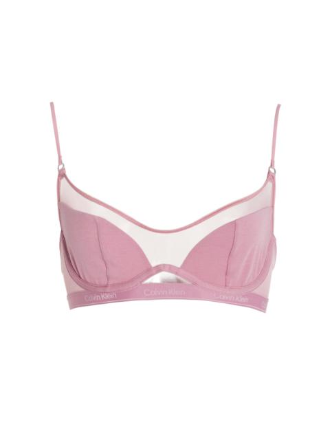 Nensi Dojaka for Calvin Klein Modern Modal-Cashmere Bralette pink