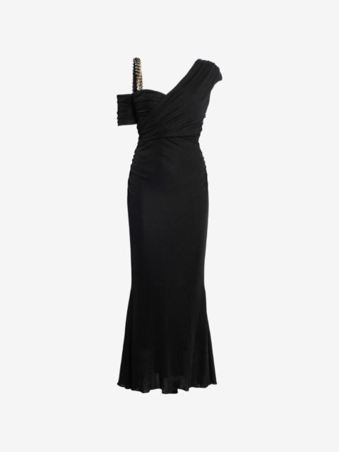 Roberto Cavalli chain-strap maxi dress