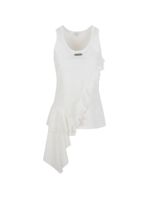 Alexander McQueen ruffled asymmetric shirt