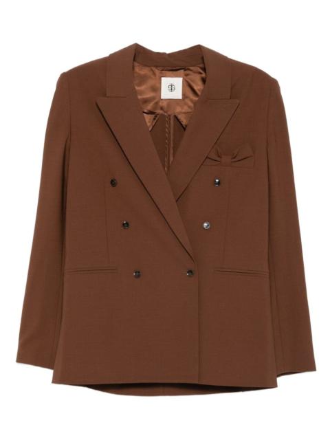 The . Garment bow-detail blazer