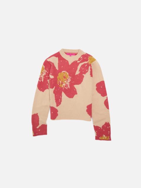 The Elder Statesman FLOATING FLORALS WOMEN'S CREW