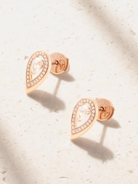 MESSIKA Firey 18-karat Rose Gold Diamond Earrings