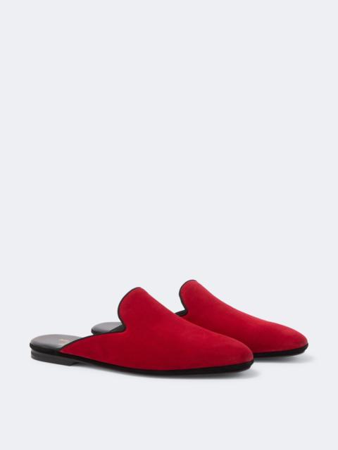 RUBINACCI Suede slippers