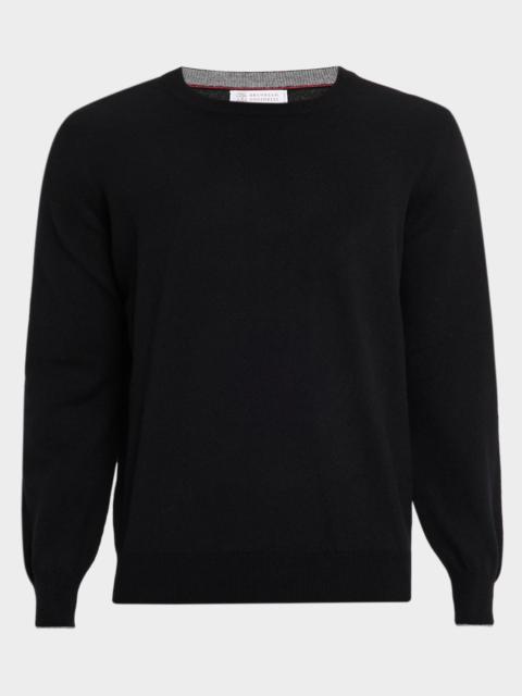 Brunello Cucinelli Men's Cashmere Crewneck Sweater