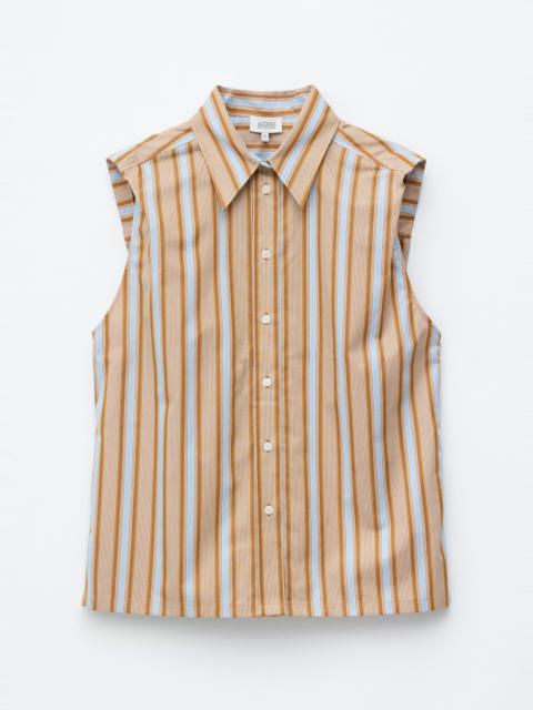 & Other Stories Pima Cotton Sleeveless Shirt