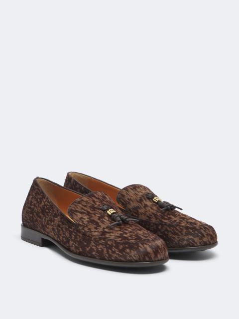 Tod's Calf hair loafers