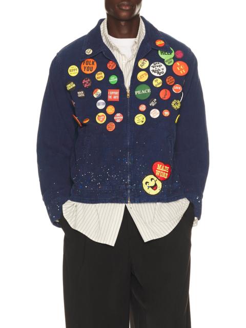 MadeWorn Button Ban Jacket