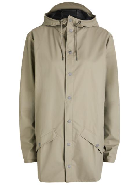 RAINS Rains W3 Hooded Rubberised Jacket