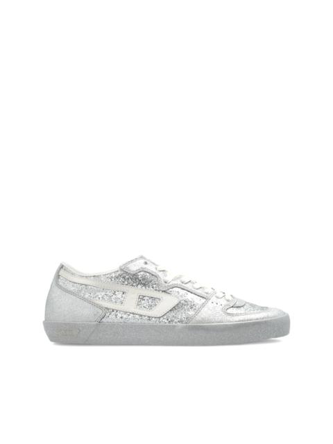 Diesel S-Leroji-D1 glittered panelled sneakers