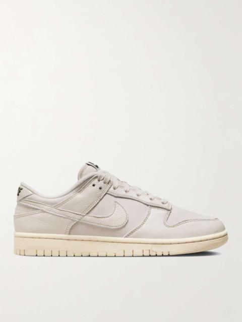 Nike Dunk Low Retro PRM NBHD Leather-Trimmed Canvas Sneakers
