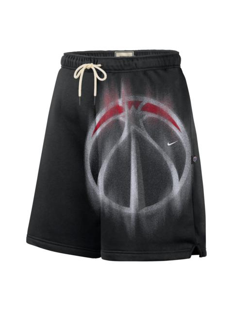 Nike Nike Washington Wizards Standard Issue Fleece Shorts 'Black White' IQ1552-010