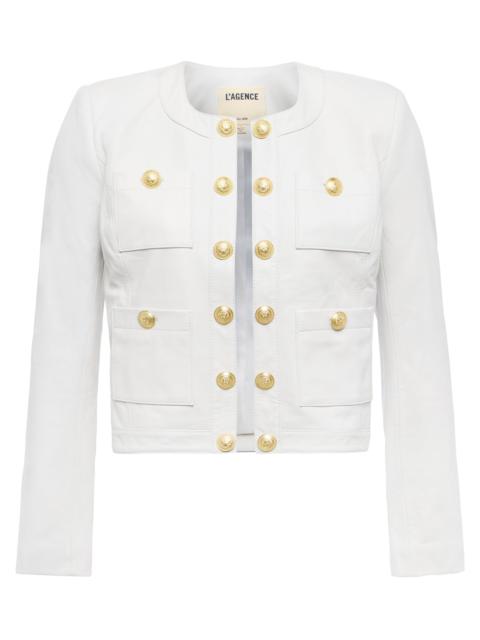 L'AGENCE Jayde Leather Jacket