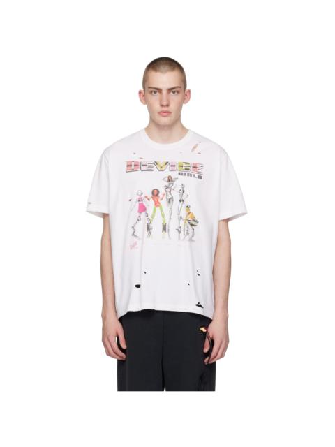 doublet White PZ Today Edition 'Device Girls' T-Shirt