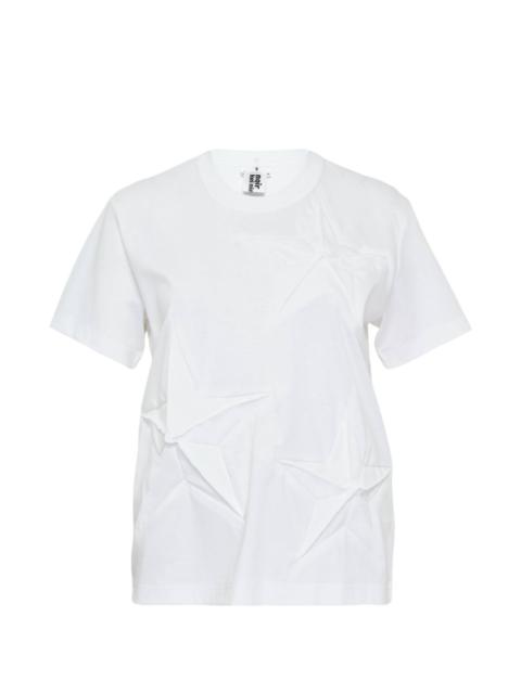 Noir Kei Ninomiya x Comme Des Garçons star-detail T-shirt