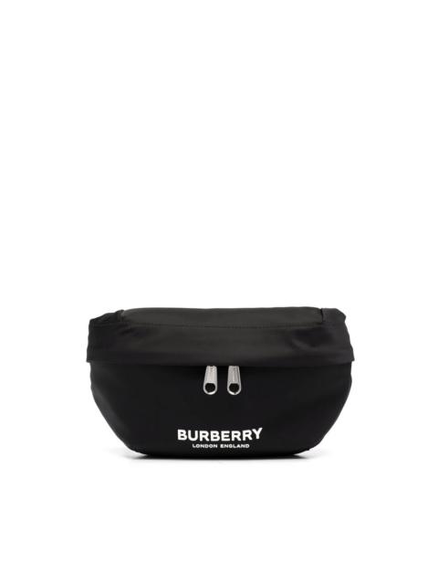 Burberry Sonny logo-print nylon belt bag