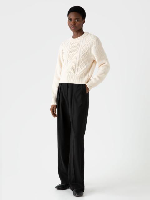 Sunspel Cable Knit Jumper