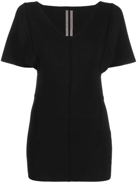 Rick Owens longline V-neck top