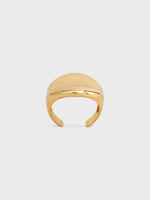 CELINE Formes Abstraites Cosmos Cuff in Brass with Gold Finish