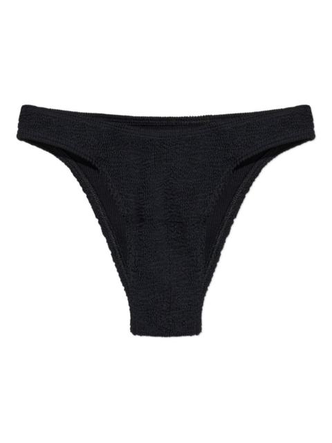 bond-eye textured bikini bottom