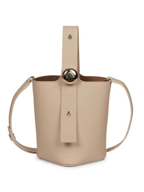 Loewe Women's Mini Pebble Leather Bucket Bag - Sand