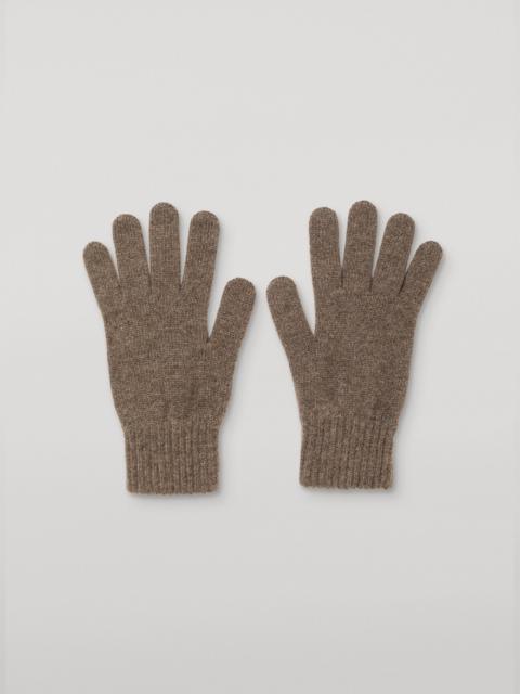 Johnstons of Elgin Patrick Brown Men's Cashmere Gloves
