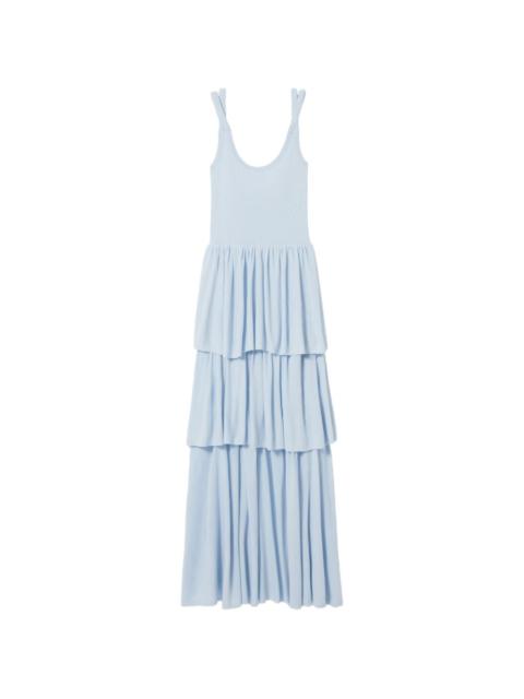 Claudie Pierlot tiered knitted asymmetric dress