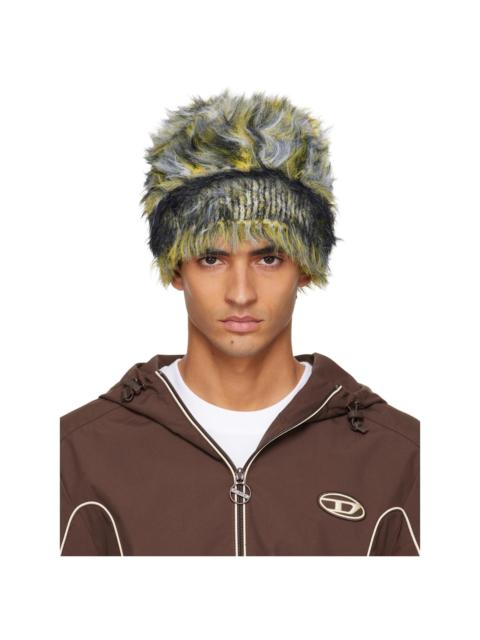 Diesel Yellow & Black K-Alliseo Beanie