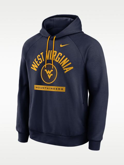 Nike West Virginia Courtside Men's Nike Dri-FIT College Pullover Hoodie
