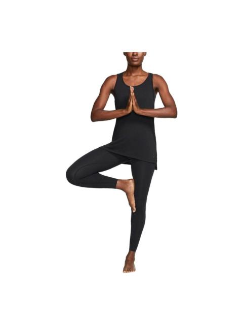 Nike (WMNS) Nike Yoga Layer Tank Top 'Black' CQ8826-010