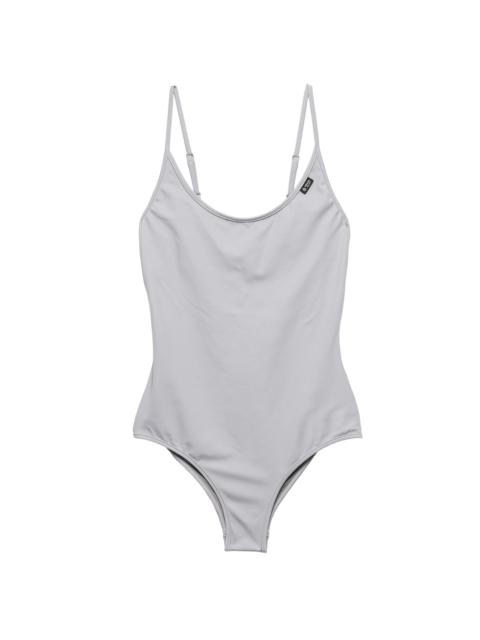 Prada Women's One-Piece Jersey Swimsuit - Grey