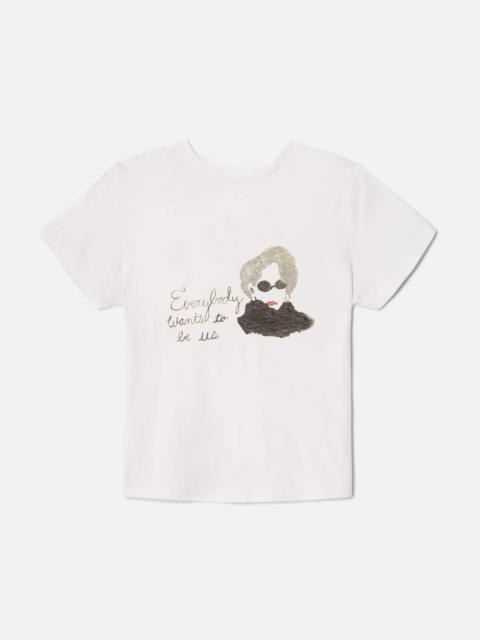 RE/DONE Classic Tee Everybody - Vintage White