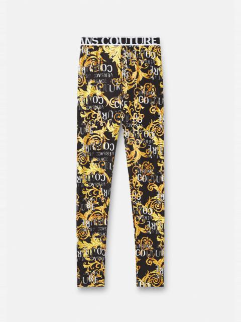 VERSACE JEANS COUTURE Logo Couture Leggings