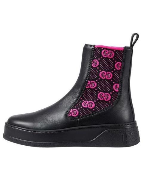 GUCCI Women's boot with GG jersey