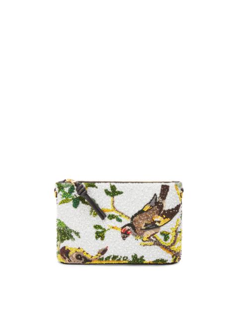 Loewe Small oblong pouch in beaded leather