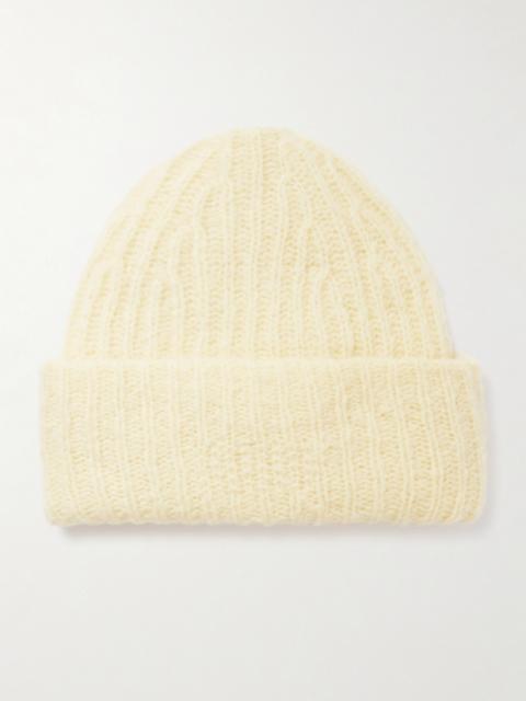 GUEST IN RESIDENCE Cloud Ribbed Merino Wool-blend Beanie