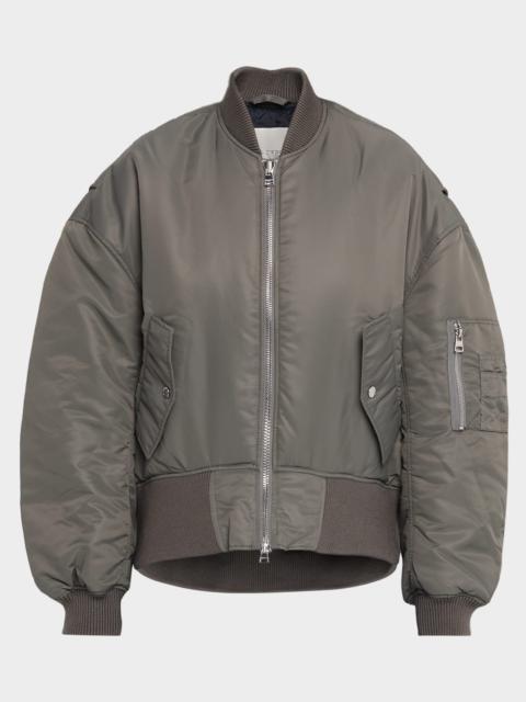 JW Anderson Oversized Curved Bomber Jacket