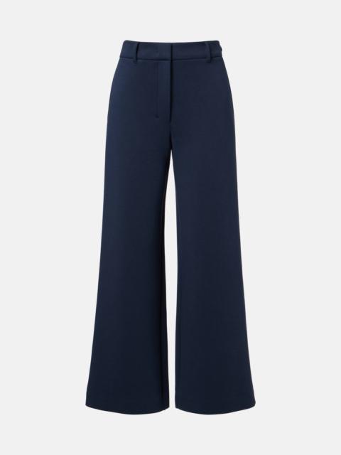 'S Max Mara Aerovia cotton-blend wide-leg pants