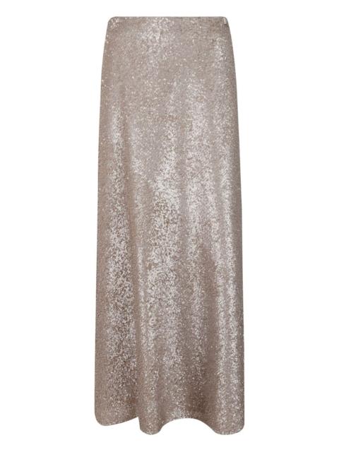 Herno sequin-embellished maxi skirt