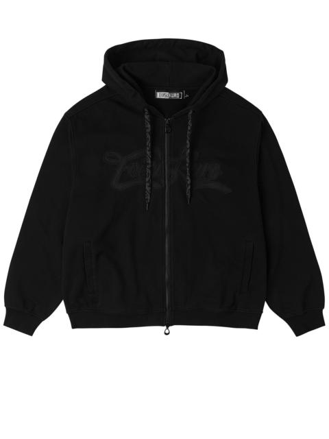 EVISU EVISUKURO Embroidery Loose Fit Hoodie Jacket